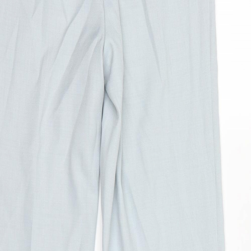 Classic Womens Blue   Dress Pants Trousers Size 10 L27 in