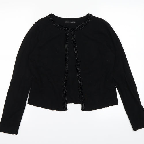 David emanual Womens Black   Cardigan Jumper Size XS