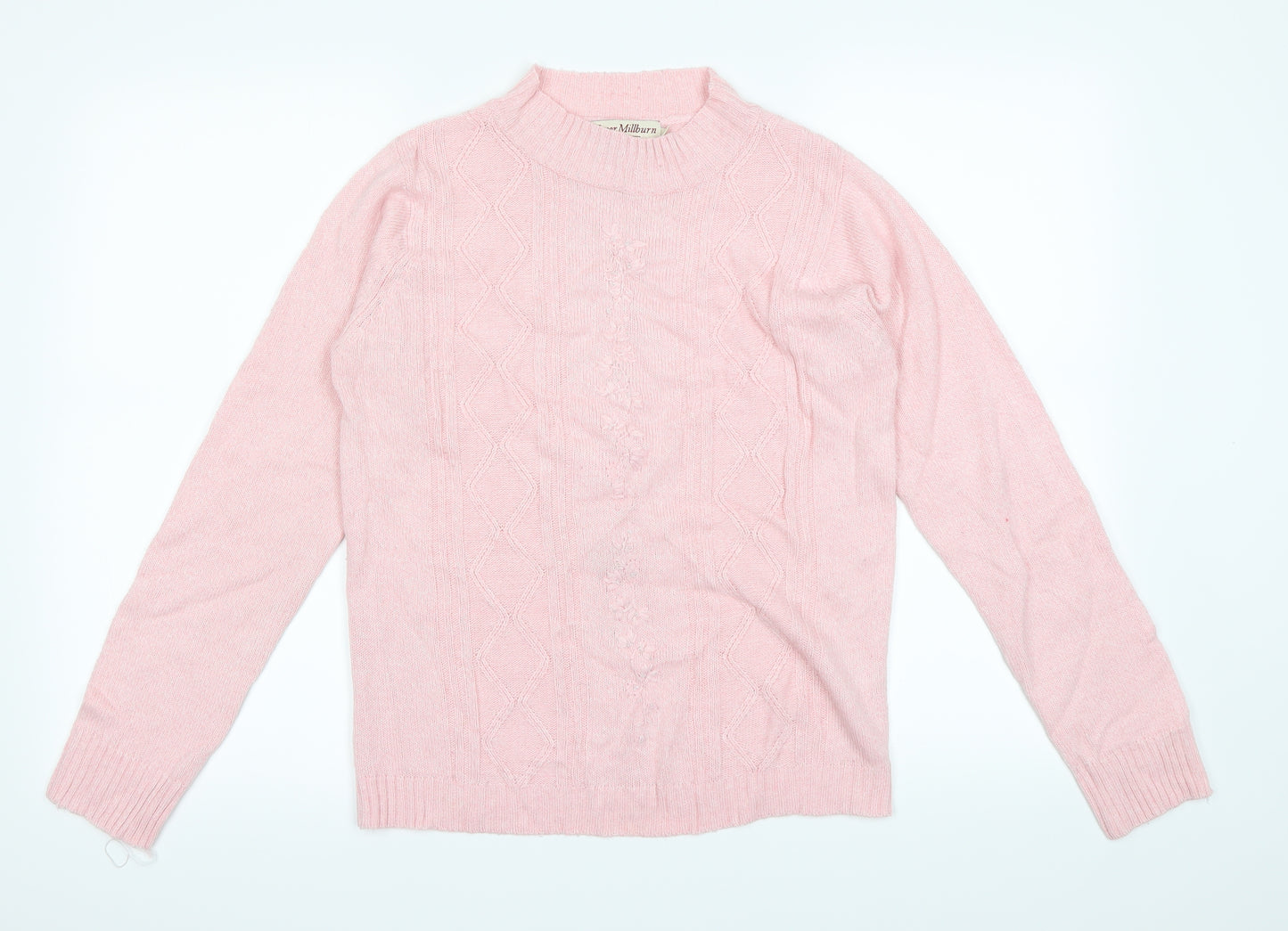 HONOUR MILLBURN Womens Pink   Pullover Sweatshirt Size 10