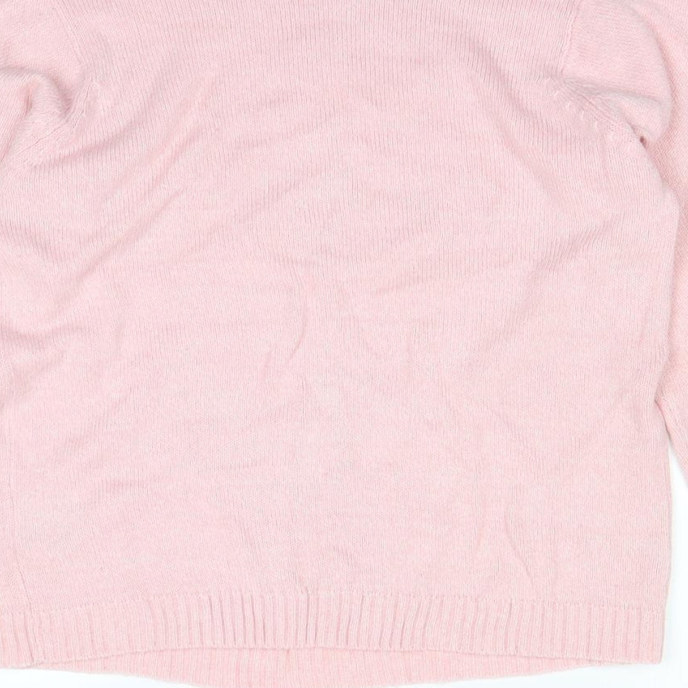 HONOUR MILLBURN Womens Pink   Pullover Sweatshirt Size 10