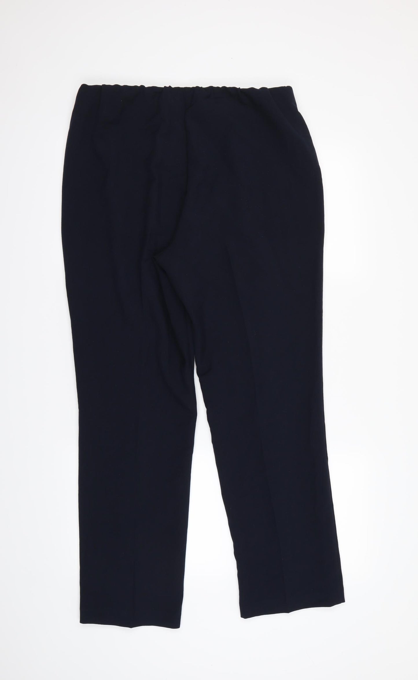 Bonmarché Womens Blue   Dress Pants Trousers Size 14 L28 in