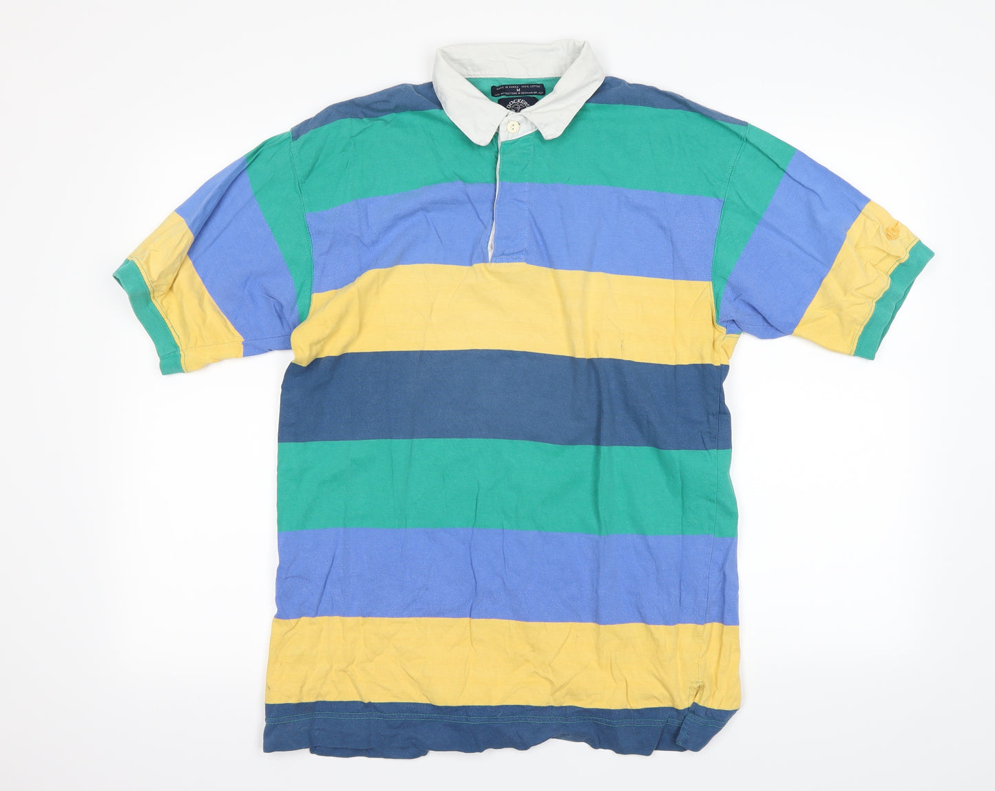 DOCKERS Womens Multicoloured Striped  Basic Casual Size M
