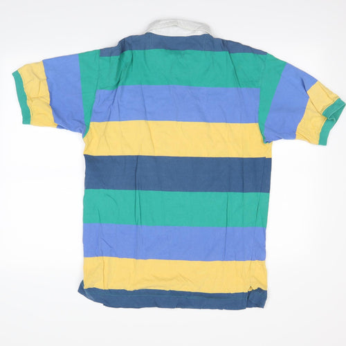 DOCKERS Womens Multicoloured Striped  Basic Casual Size M