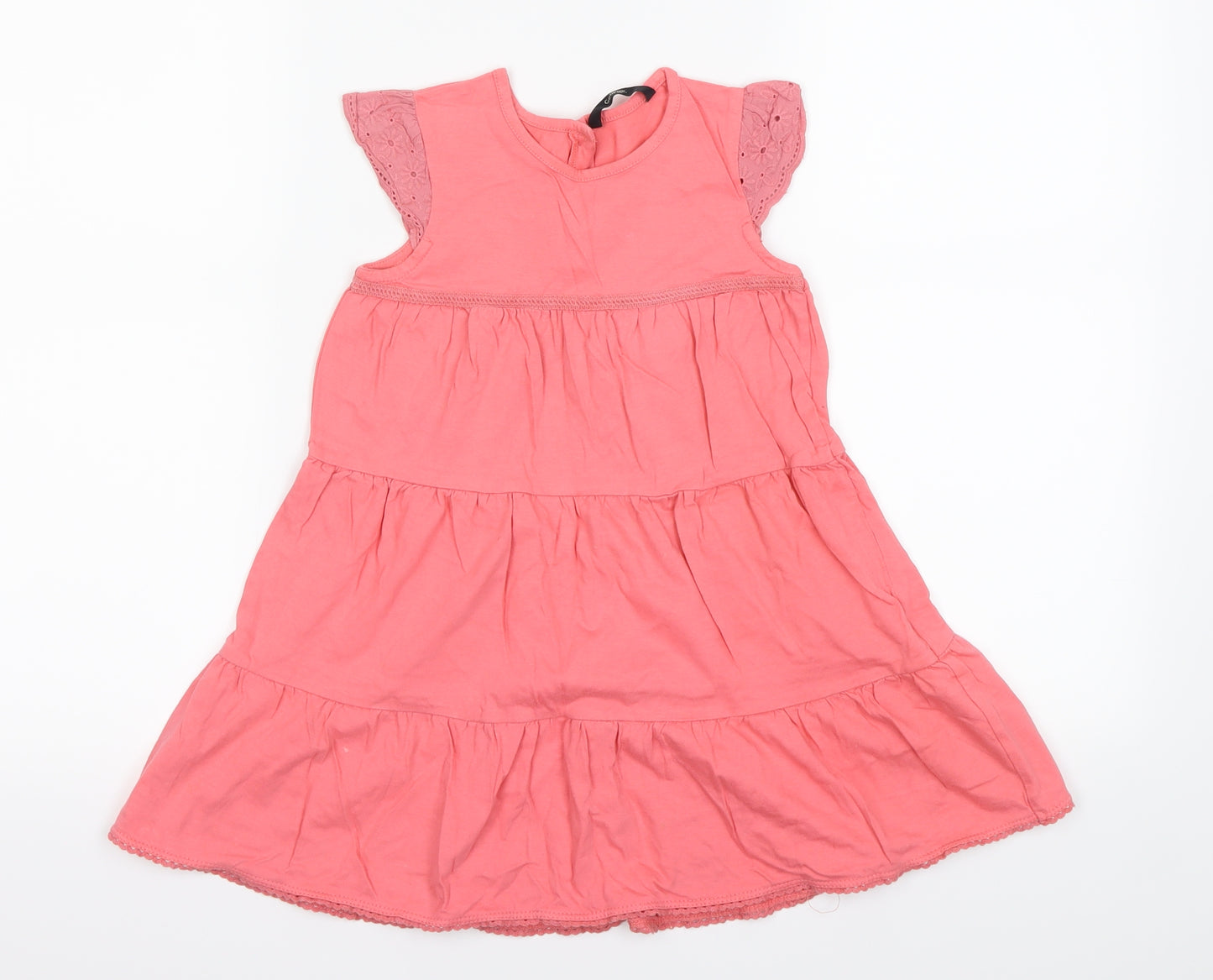 George  Girls Pink   Shirt Dress  Size 4 Years