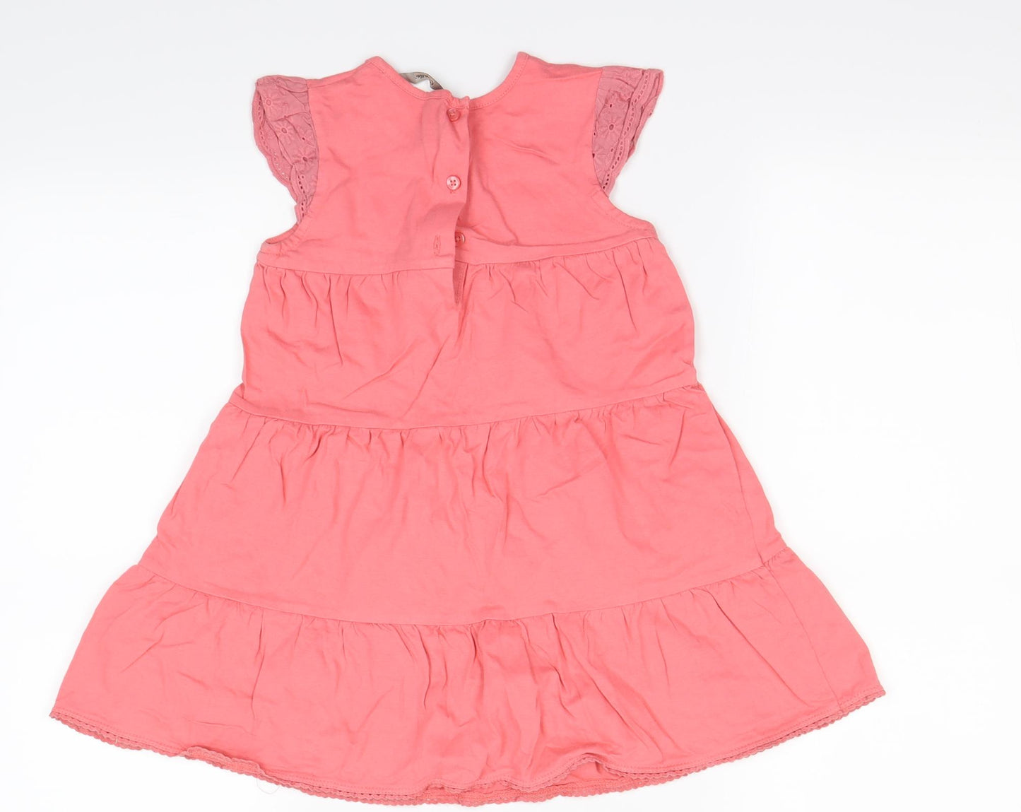 George  Girls Pink   Shirt Dress  Size 4 Years