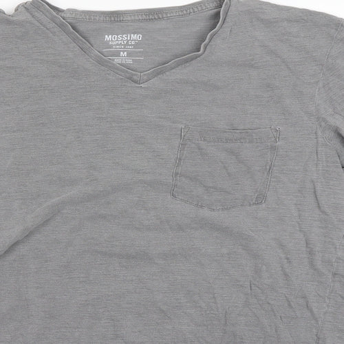 Mossimo Womens Grey   Basic T-Shirt Size M
