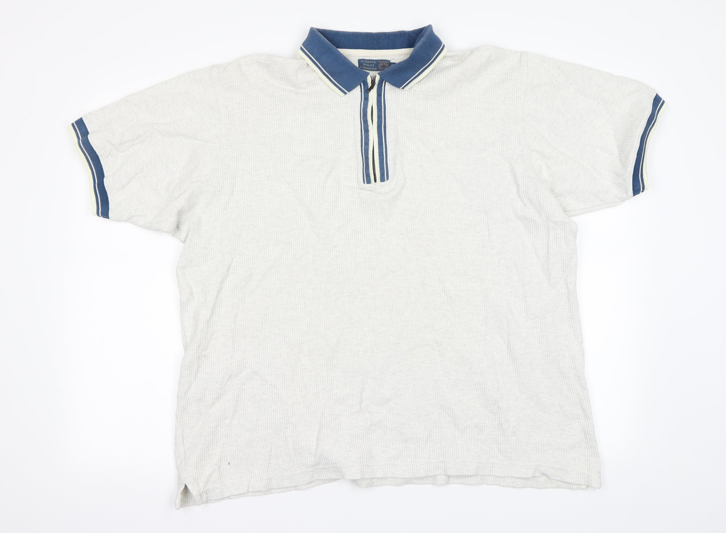 Authentic quality guranteed Mens White    T-Shirt Size L