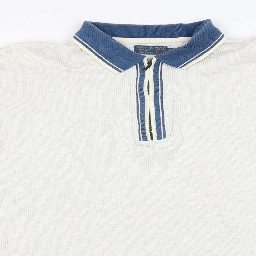Authentic quality guranteed Mens White    T-Shirt Size L