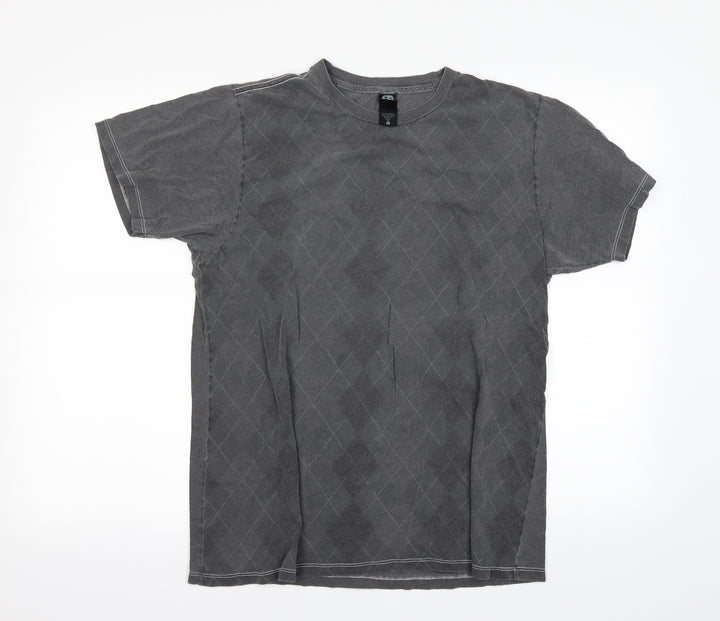 Alternative Mens Grey T-Shirt Size L