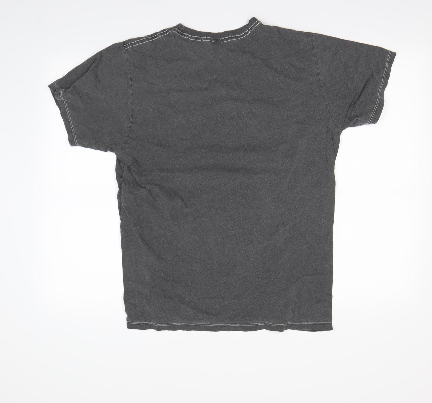 Alternative Mens Grey    T-Shirt Size L