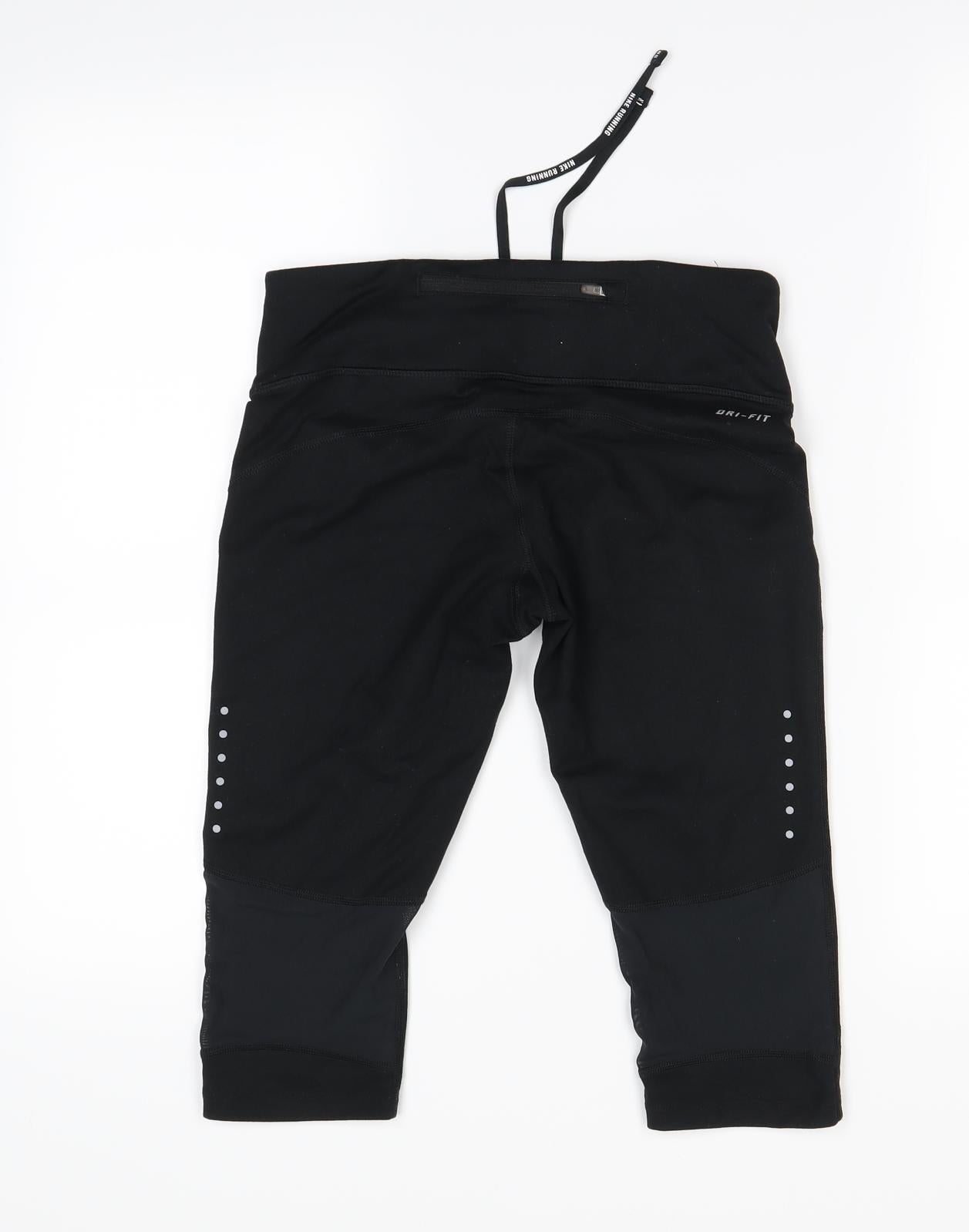 Nike  Womens Black   Compression Shorts Size S