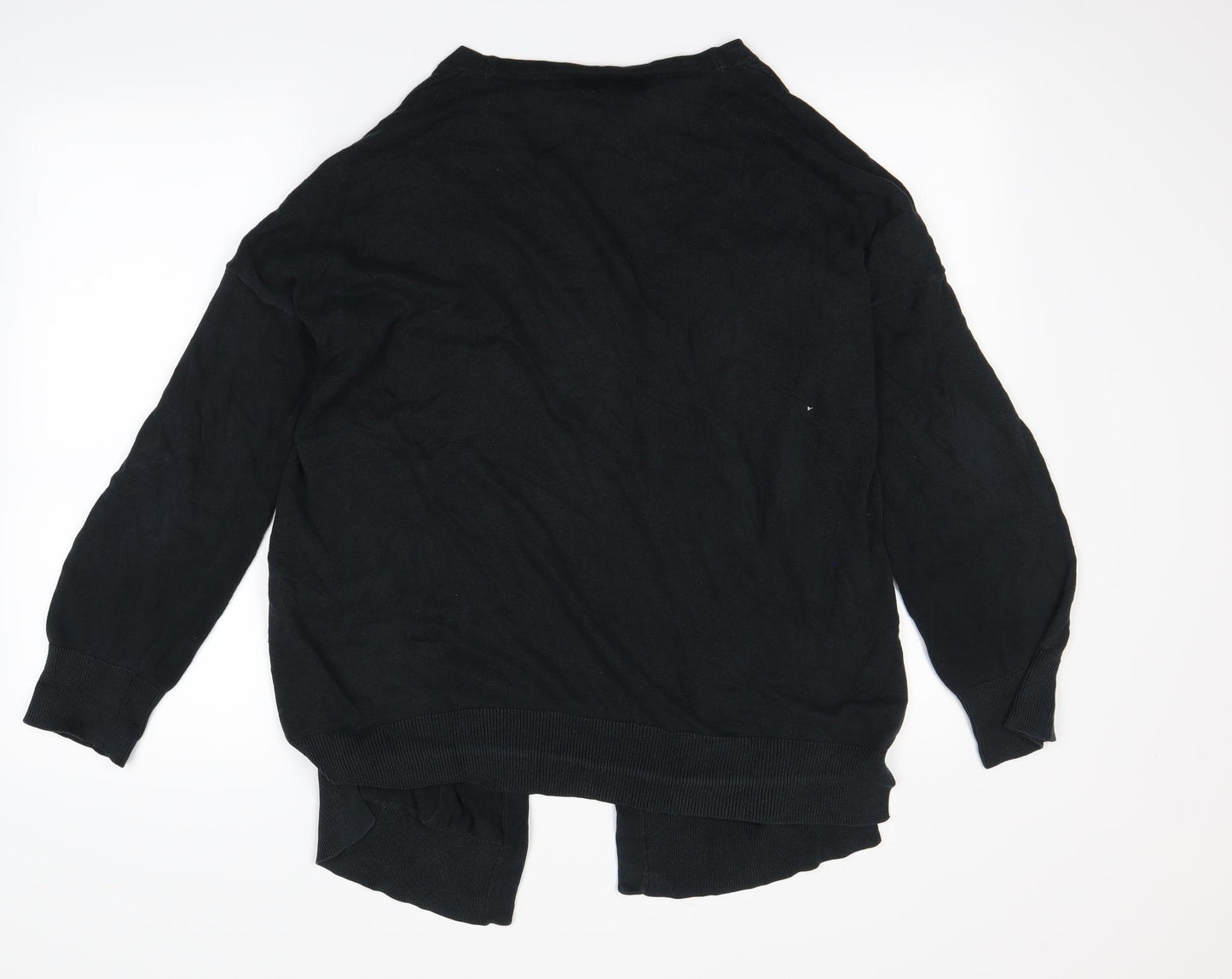 M&S Womens Black   Cardigan Jumper Size 12
