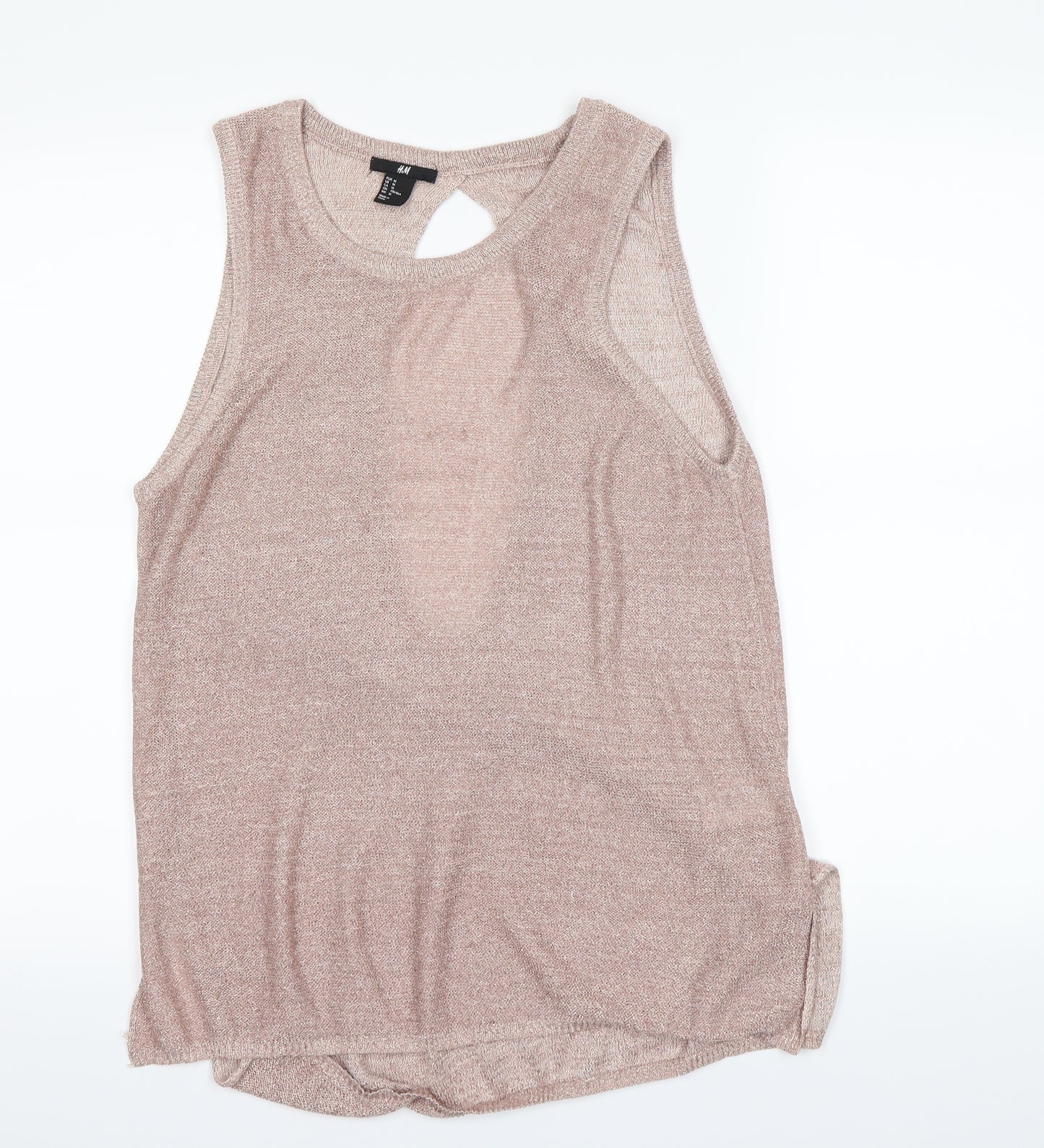 H&M  Womens Pink   Basic Tank Size M