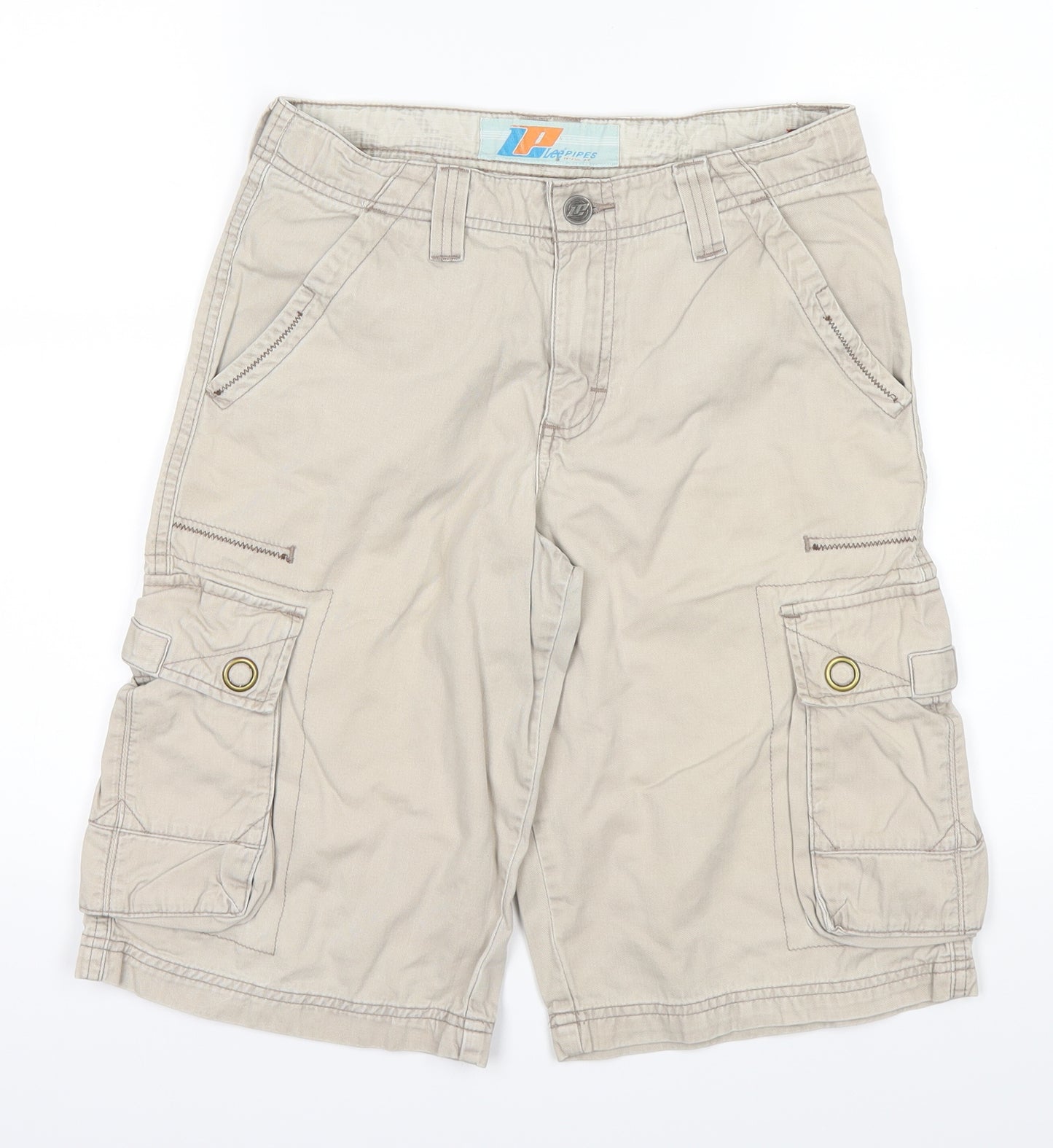 LP Womens Brown   Cargo Shorts Size 12