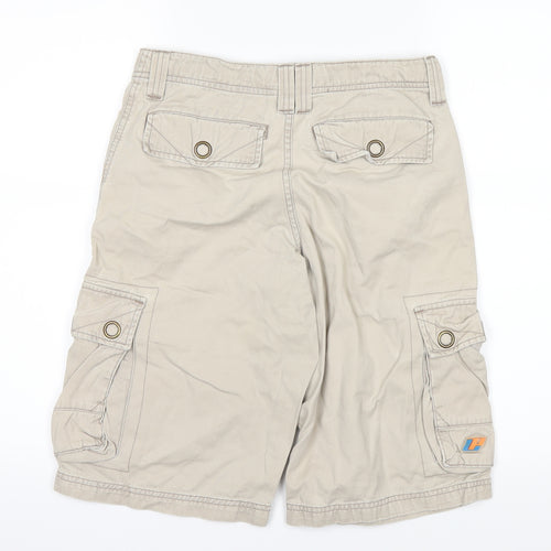 LP Womens Brown   Cargo Shorts Size 12