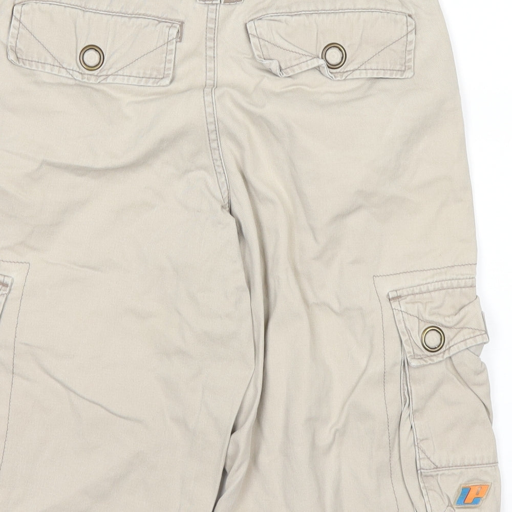 LP Womens Brown   Cargo Shorts Size 12