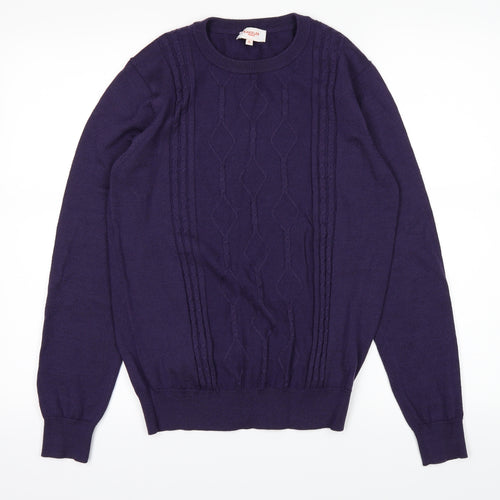 kanzler Womens Purple   Pullover Jumper Size S