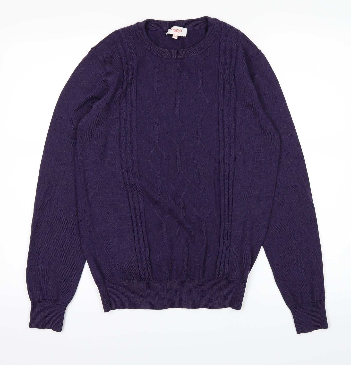 kanzler Womens Purple   Pullover Jumper Size S