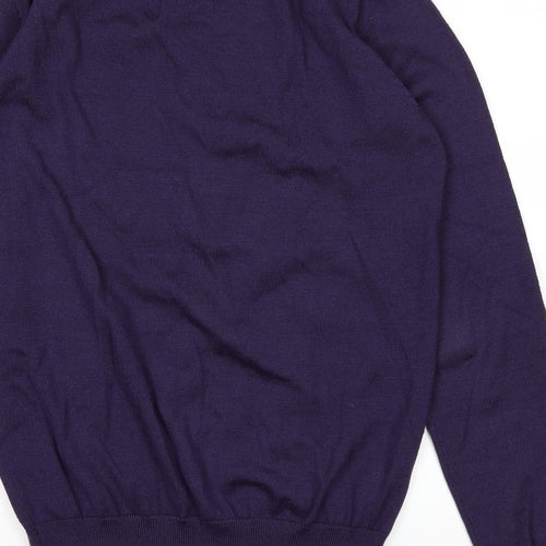 kanzler Womens Purple   Pullover Jumper Size S