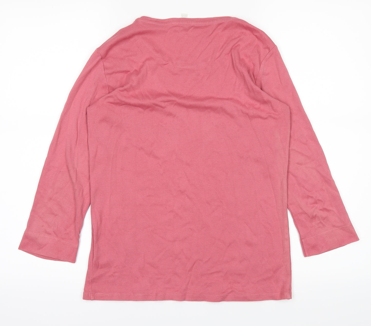 premium cotton Womens Pink   Basic T-Shirt Size M