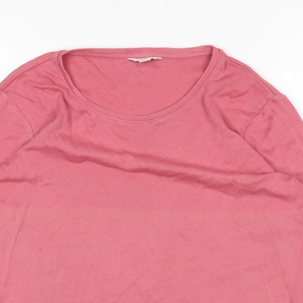 premium cotton Womens Pink   Basic T-Shirt Size M