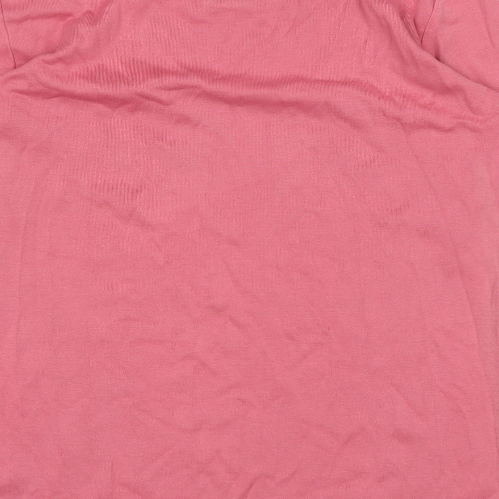 premium cotton Womens Pink   Basic T-Shirt Size M