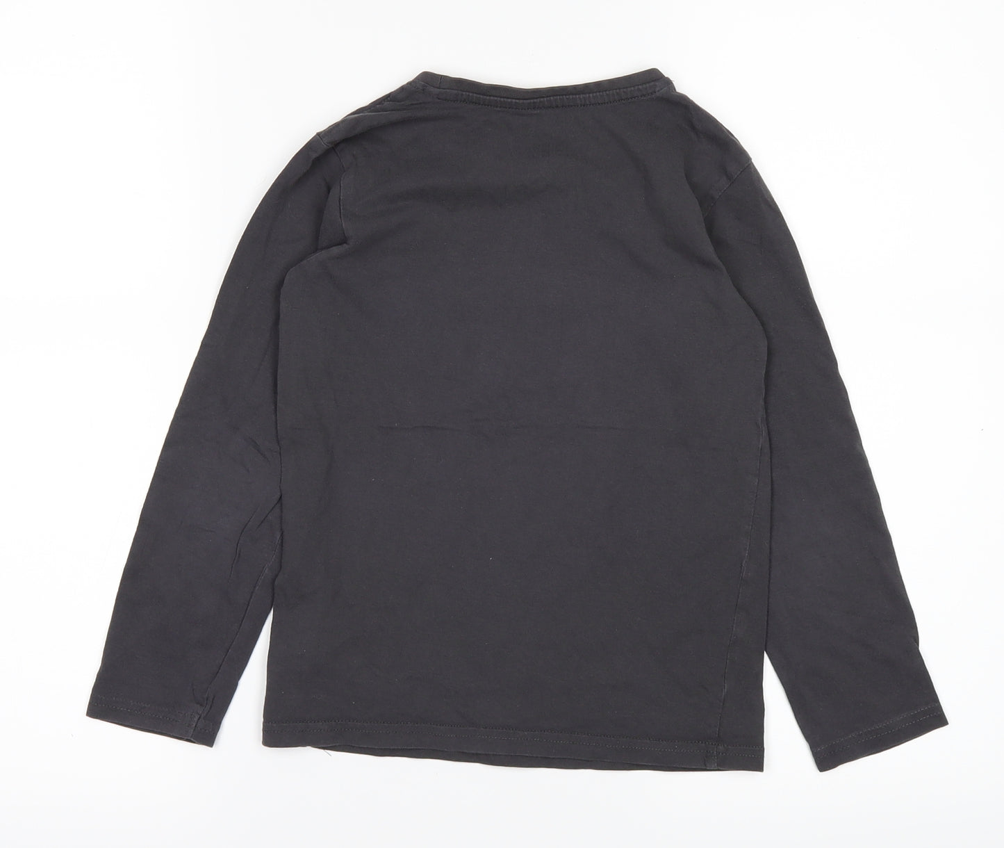 BOYS DEPT Boys Grey   Basic T-Shirt Size S
