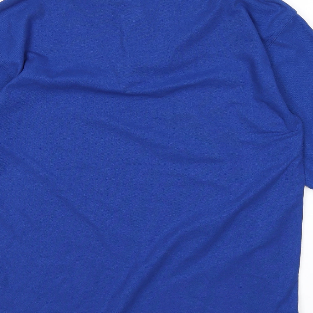 BLUE MAE Boys Blue   Basic Polo Size 13 Years