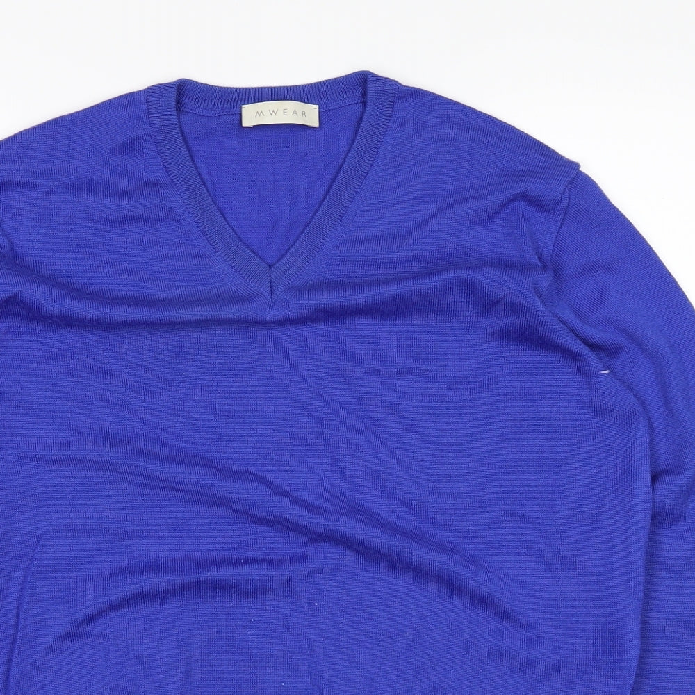 mwear Mens Blue    T-Shirt Size S