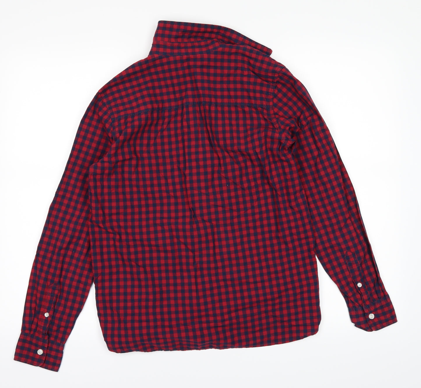 H&M Girls Red   Basic Button-Up Size 12-13 Years