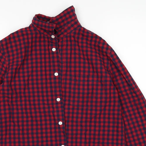 H&M Girls Red   Basic Button-Up Size 12-13 Years