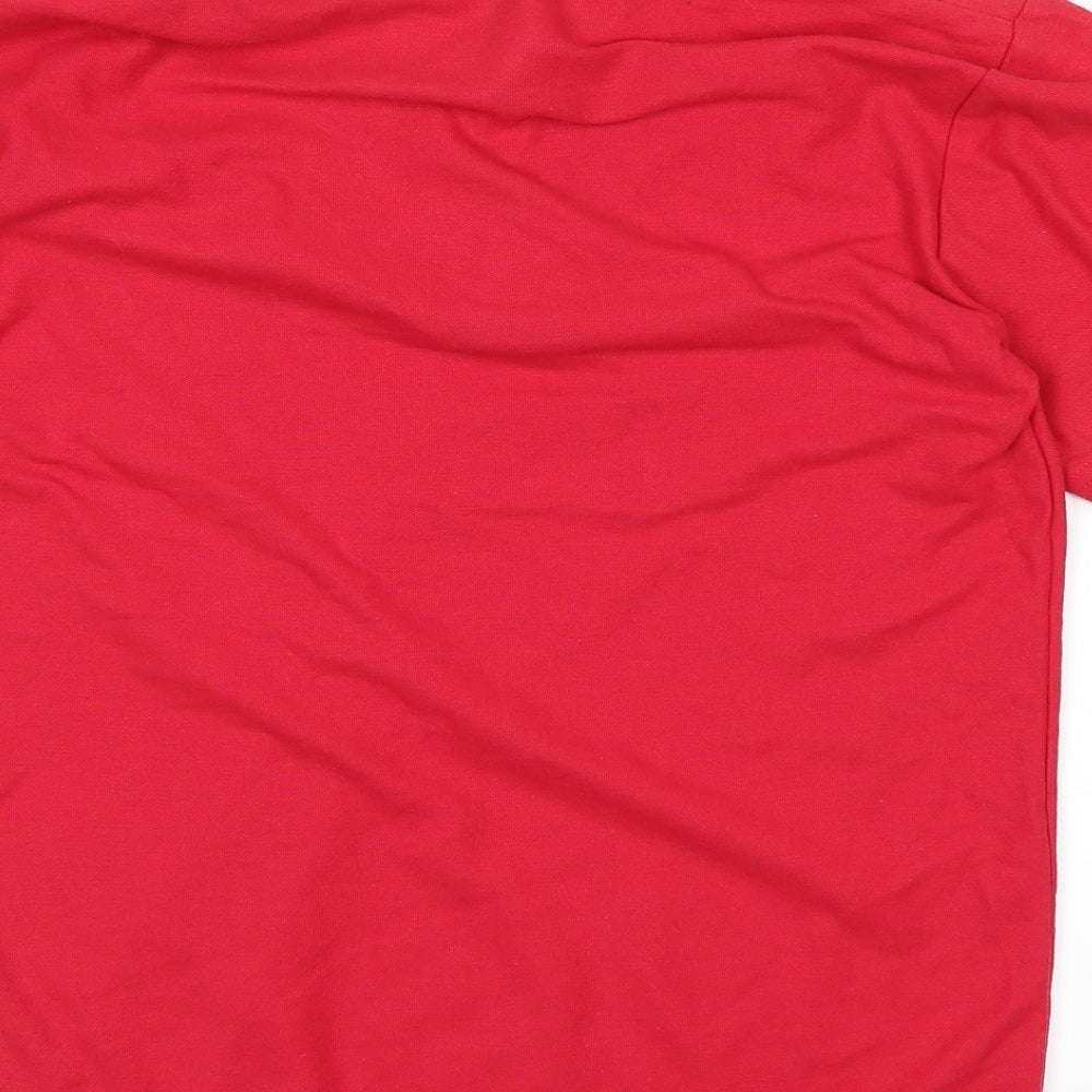 woodbank Boys Red   Basic Polo Size 13 Years
