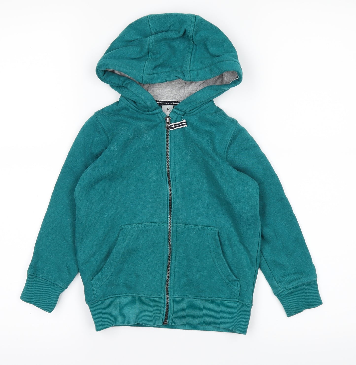TU Boys Green   Full Zip Hoodie Size 2-3 Years