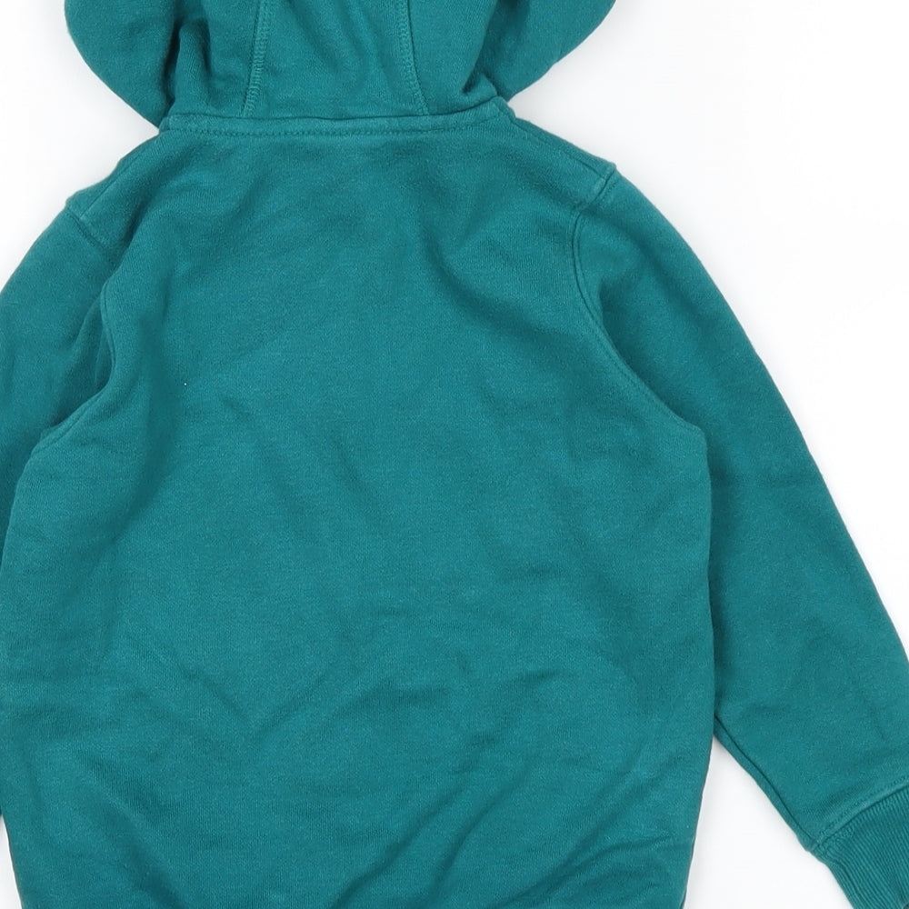 TU Boys Green   Full Zip Hoodie Size 2-3 Years