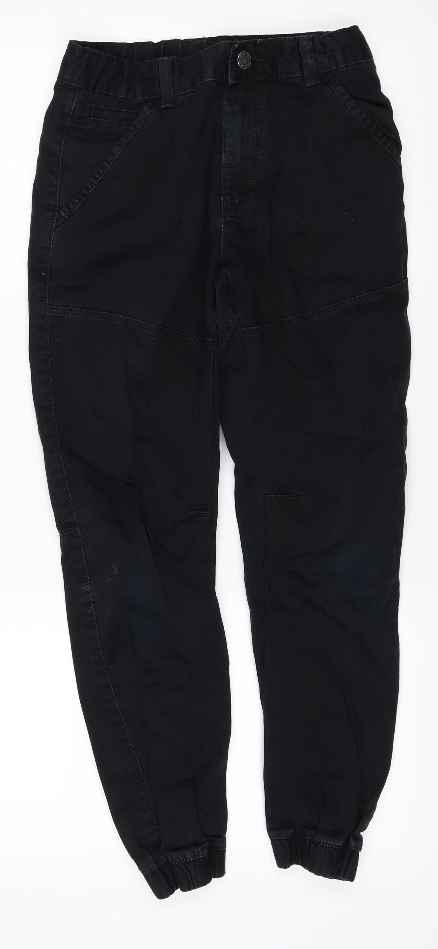 Marks and Spencer Boys Black   Straight Jeans Size 10-11 Years