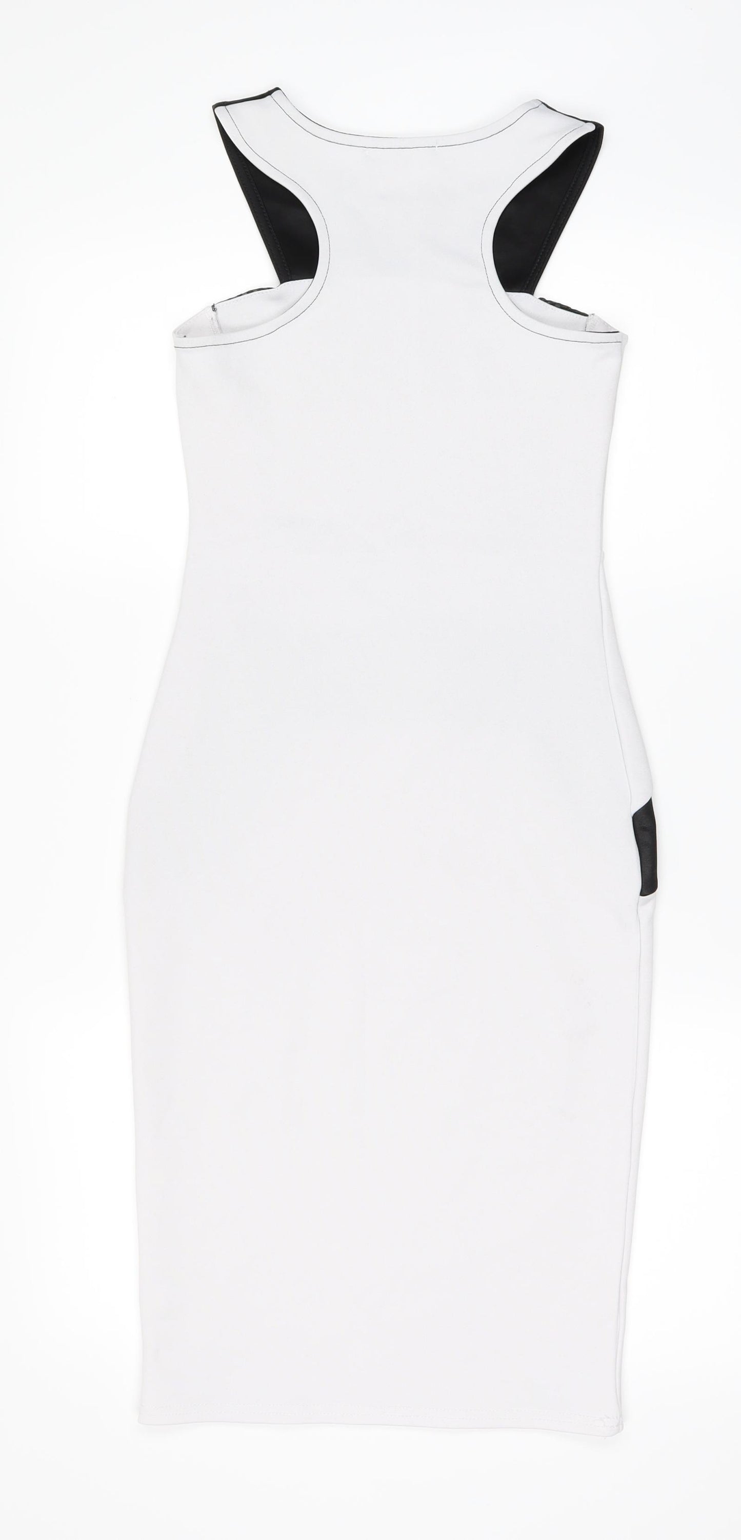 Glamour Babe Womens White   Pencil Dress  Size 8