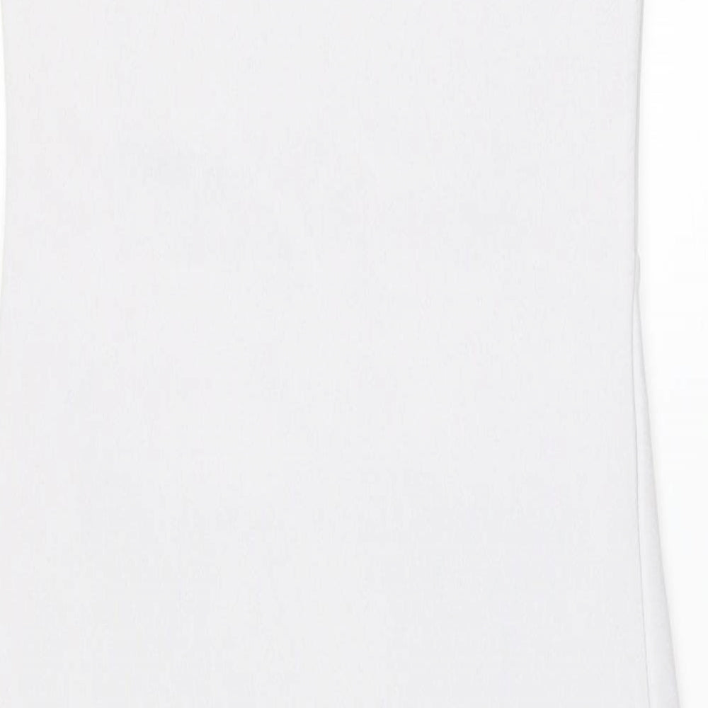 Glamour Babe Womens White   Pencil Dress  Size 8