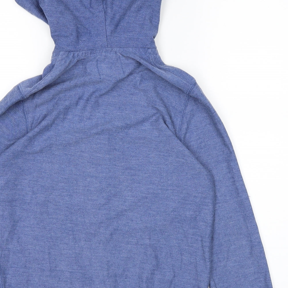 Zara Boys Blue   Full Zip Hoodie Size 9-10 Years