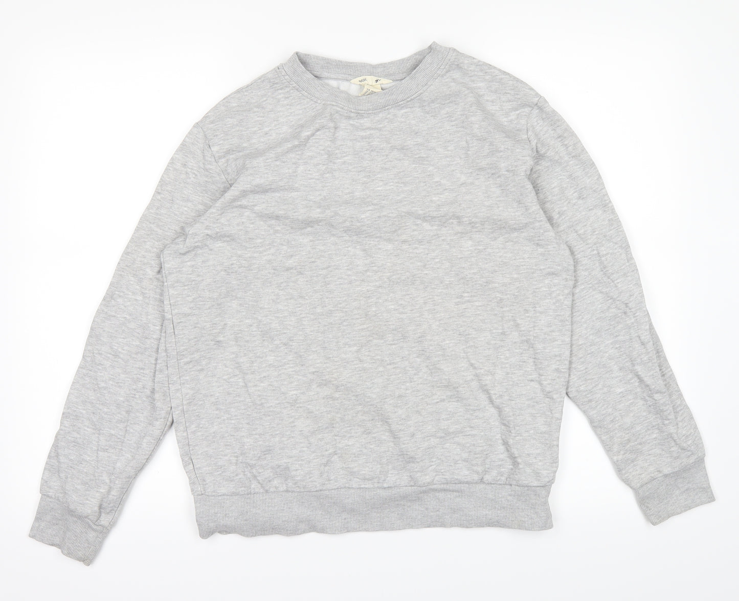 H&M Boys Grey   Pullover Jumper Size 13-14 Years