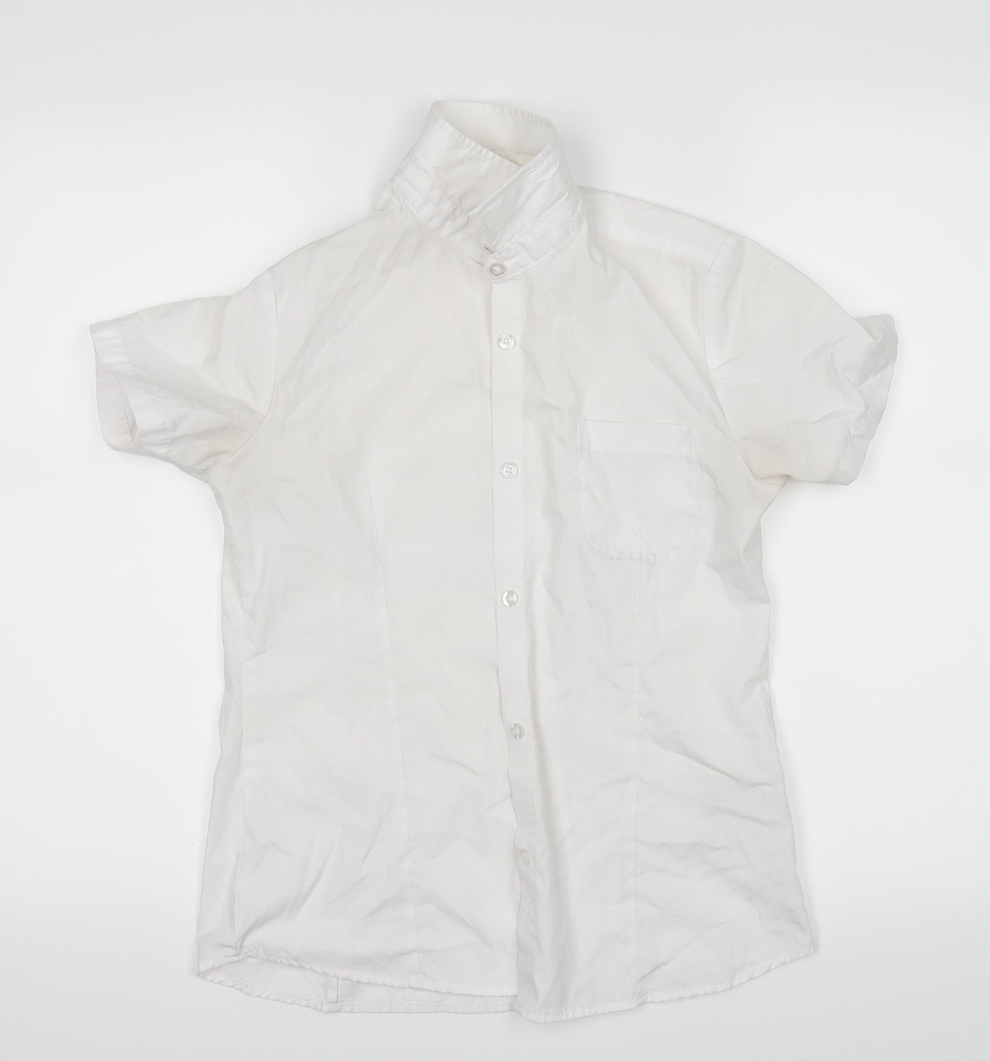 smart start Boys White   Basic Button-Up Size 11-12 Years