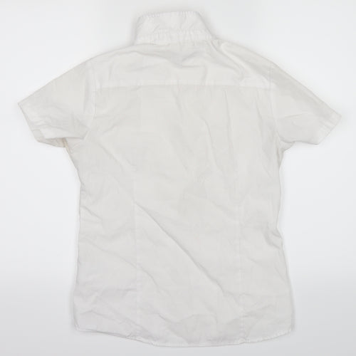 smart start Boys White   Basic Button-Up Size 11-12 Years