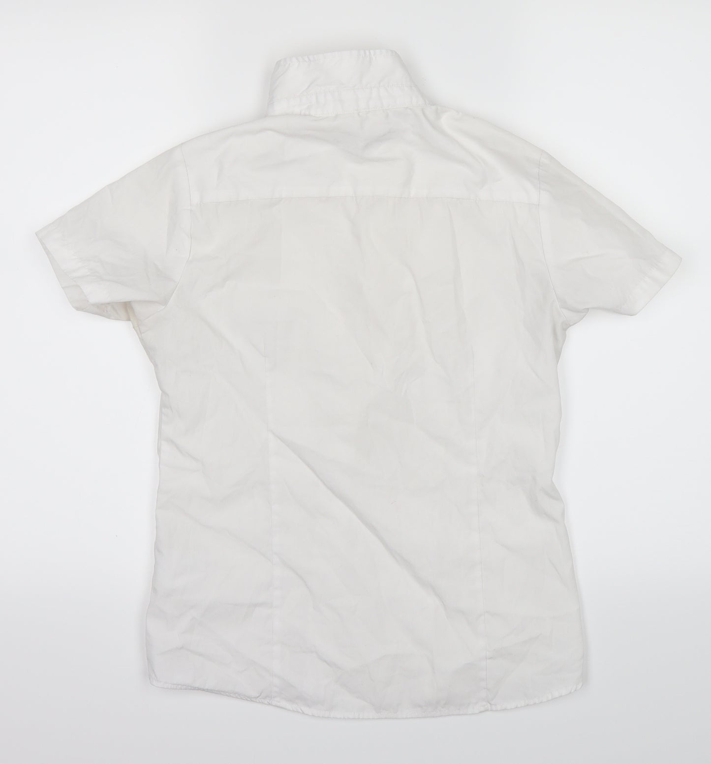 smart start Boys White   Basic Button-Up Size 11-12 Years