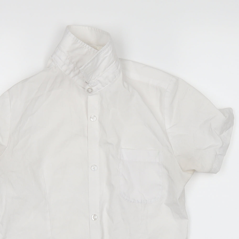 smart start Boys White   Basic Button-Up Size 11-12 Years