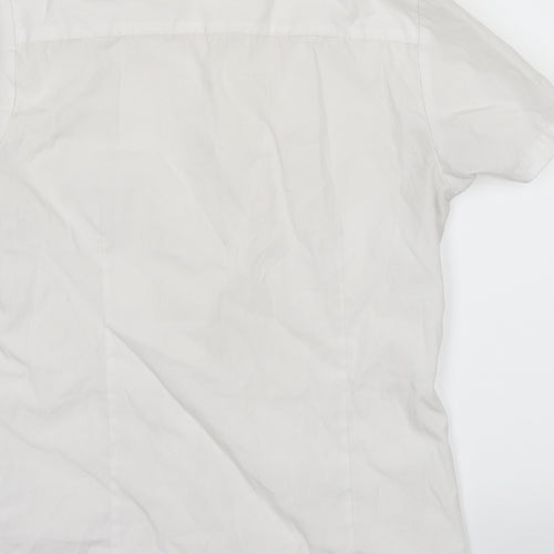 smart start Boys White   Basic Button-Up Size 11-12 Years
