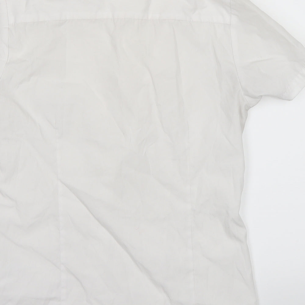 smart start Boys White   Basic Button-Up Size 11-12 Years