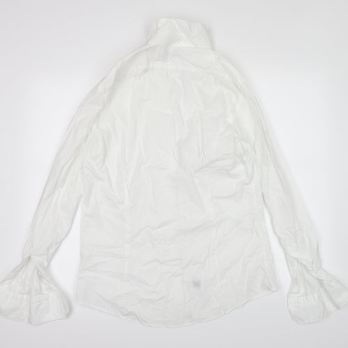 belmonte Mens White    Dress Shirt Size 42