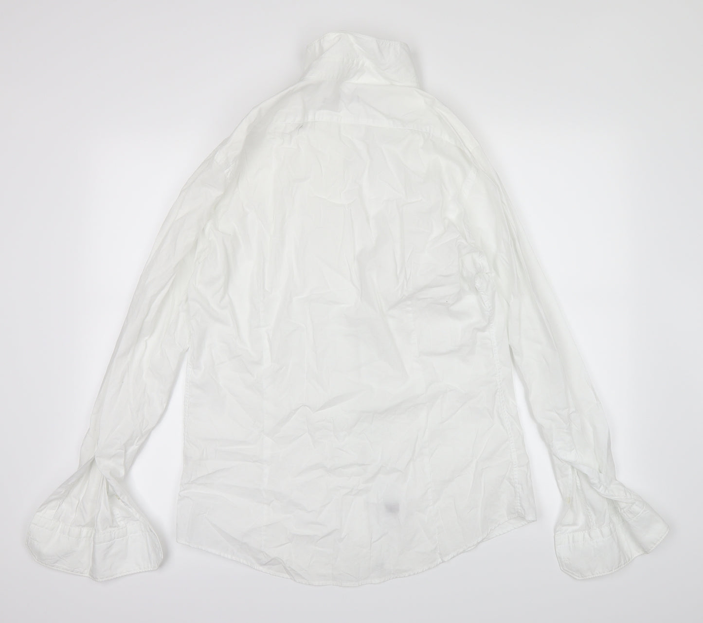 belmonte Mens White    Dress Shirt Size 42
