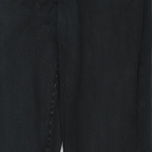 DenimCo Mens Black  Denim Skinny Jeans Size 34 L30 in