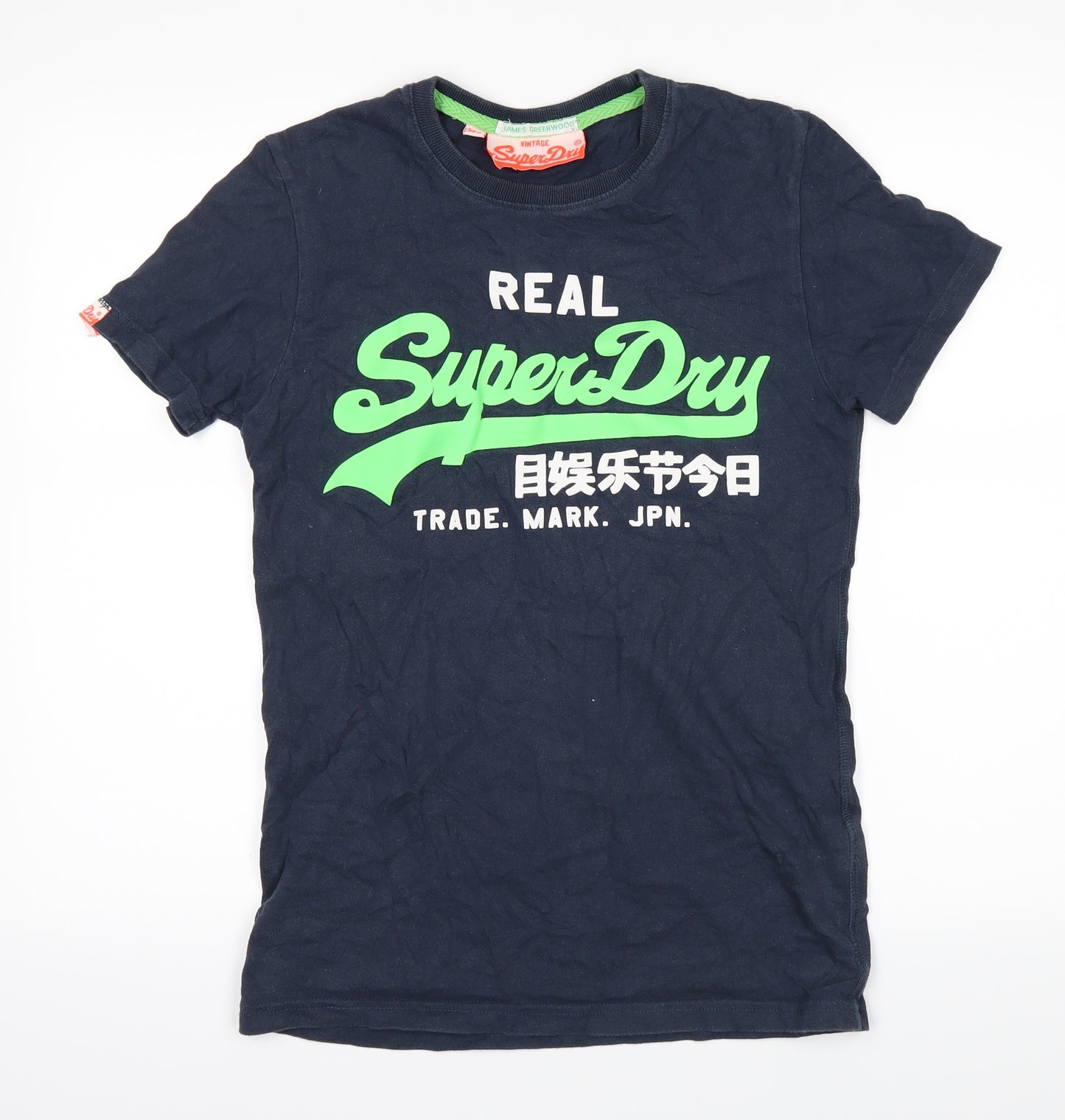 Superdry Mens Blue    T-Shirt Size XS