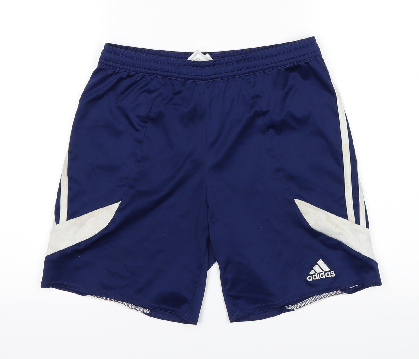 adidas Boys Blue   Sweat Shorts Size L